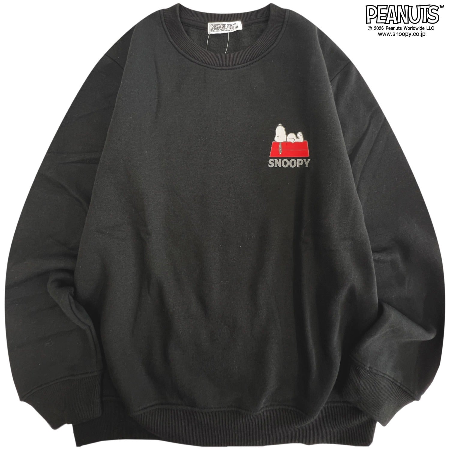 スヌーピー ウッドストック プリント 裏起毛トレーナー ベル オラフ スパイク アンディ マーブルス きょうだい PEANUTS SNOOPY s1354-70
