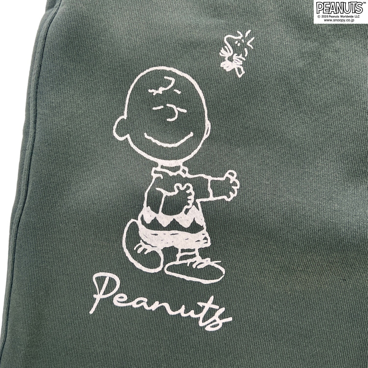 スヌーピー 裏ボア ストレート スウェット ロングパンツ ルームウェア あったか 秋冬 ワンマイルウェア PEANUTS SNOOPY s1434-681