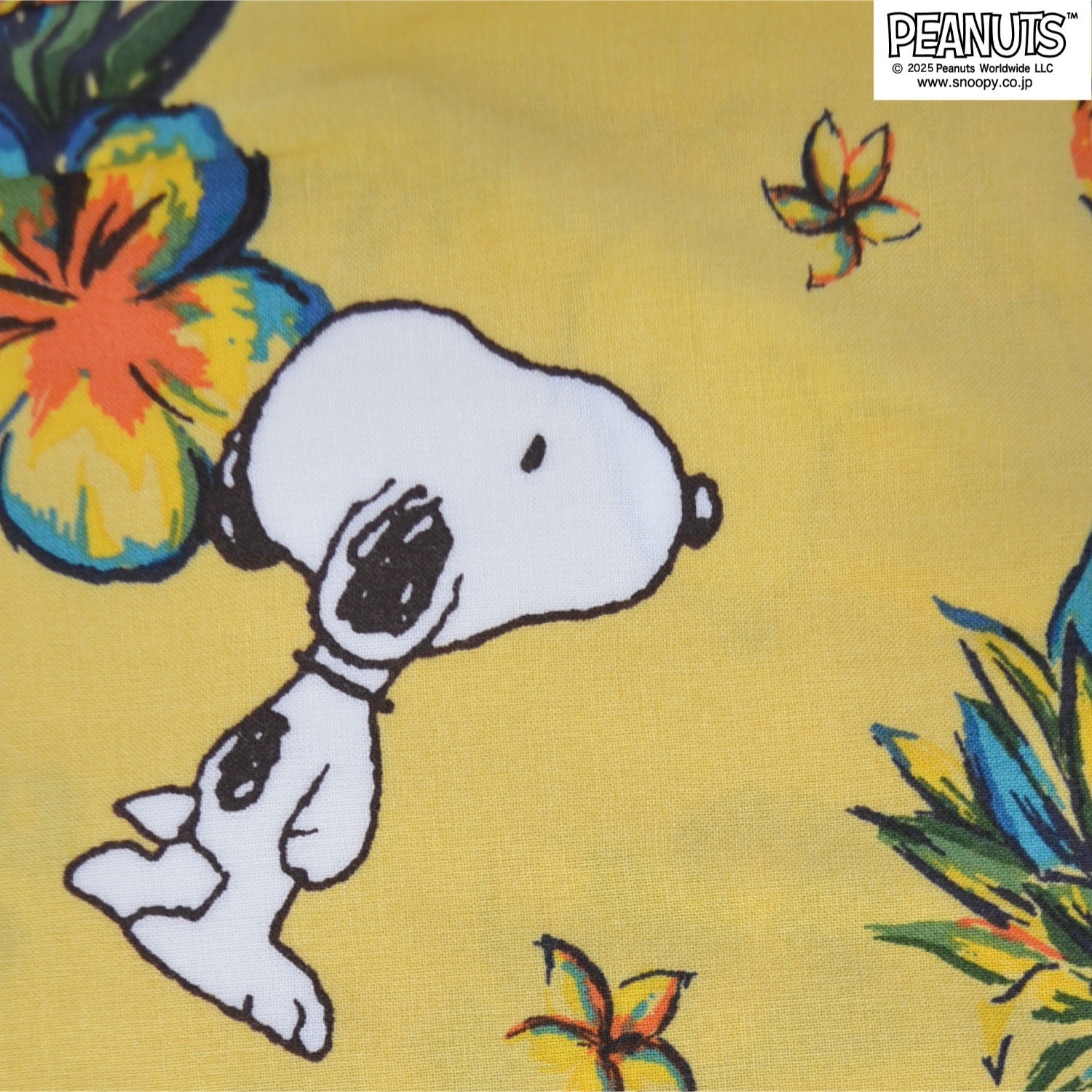スヌーピー パンツ アロハ 柄 ハイビスカス ボタニカル ロングパンツ リゾート リラックス 部屋着 夏 PEANUTS SNOOPY s1452-272sp