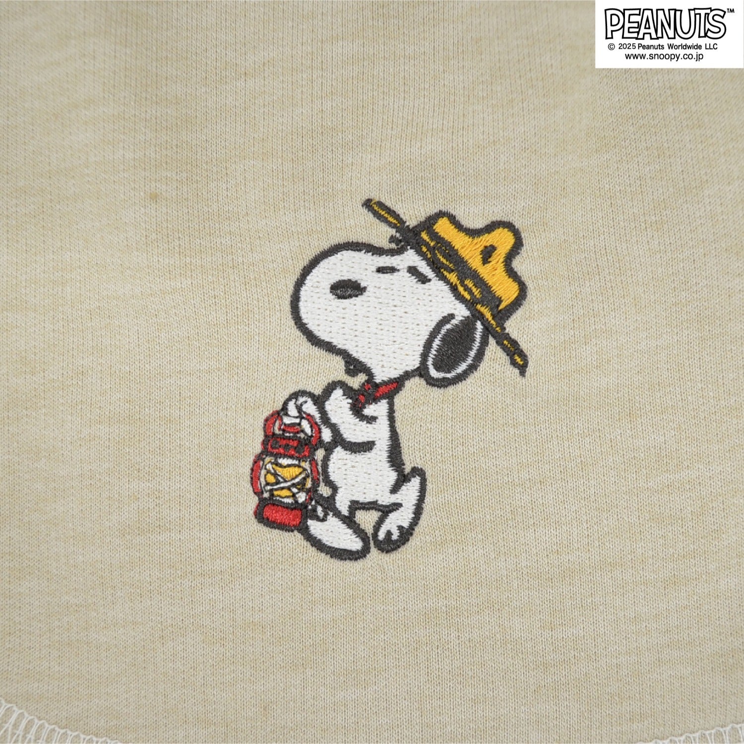 スヌーピー ハーフパンツ ロールアップ 刺繍 ピスネーム SNOOPY PEANUTS s1452-27sp
