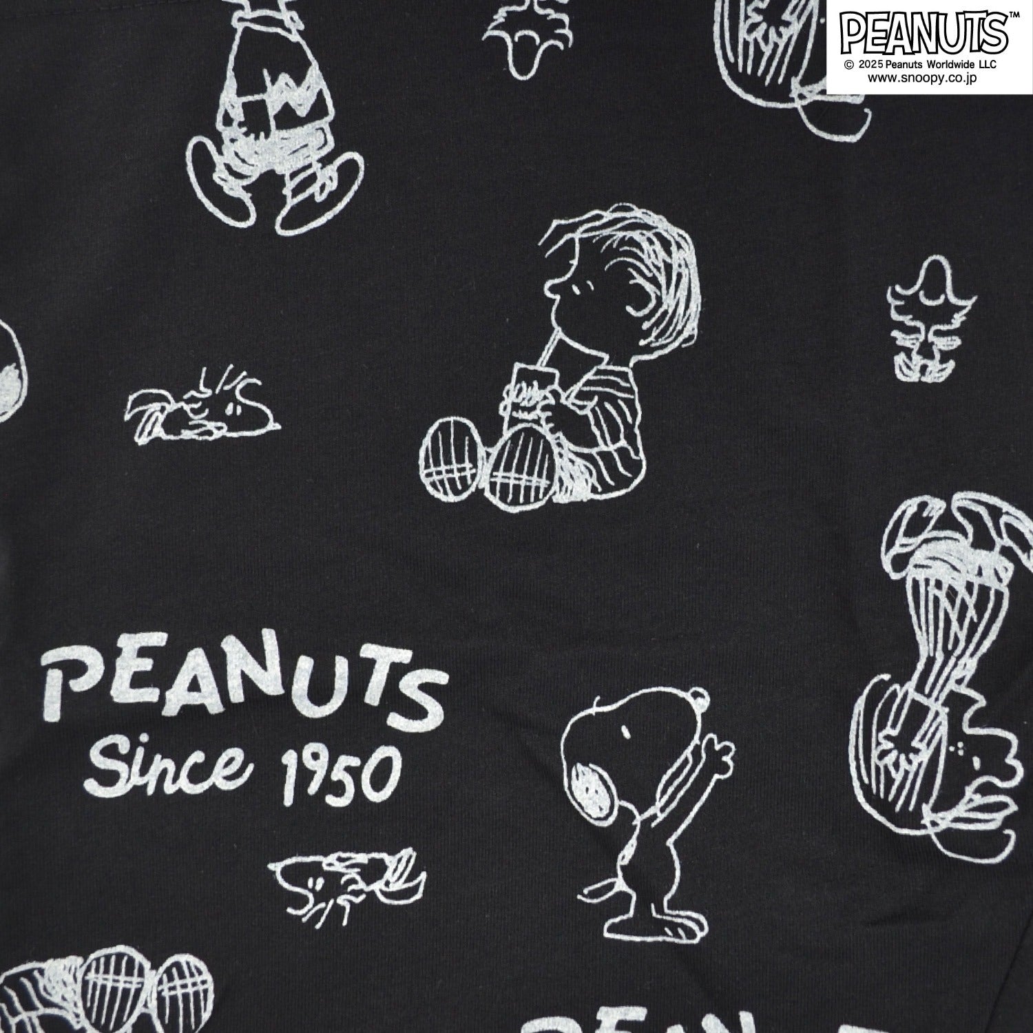 スヌーピー ハーフパンツ ボトムス ギャング柄 プリント 総柄 ミニ裏毛 SNOOPY PEANUTS s1452-29sp