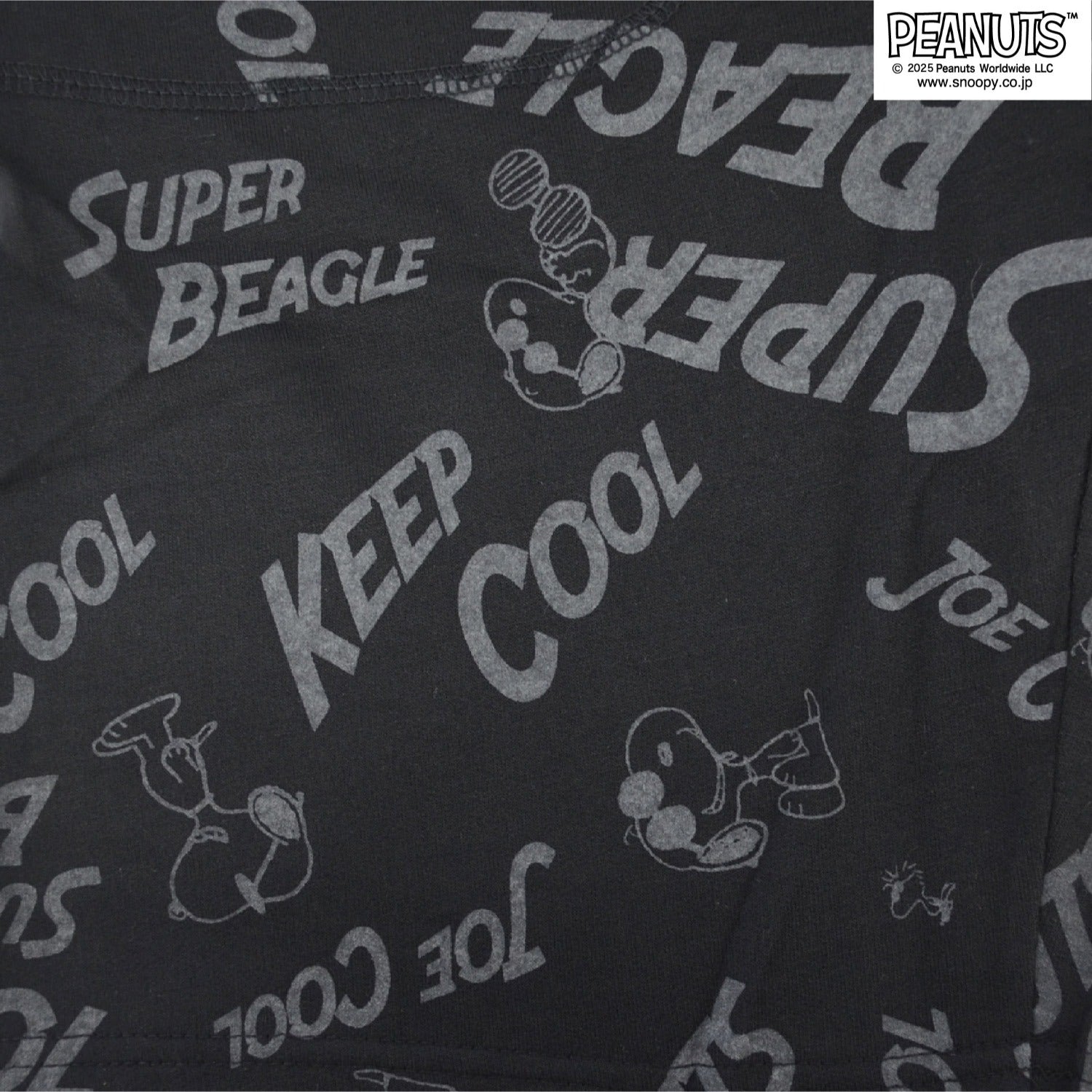 スヌーピー ハーフパンツ ボトムス ロゴ柄 プリント 総柄 ミニ裏毛 SNOOPY PEANUTS s1452-30sp