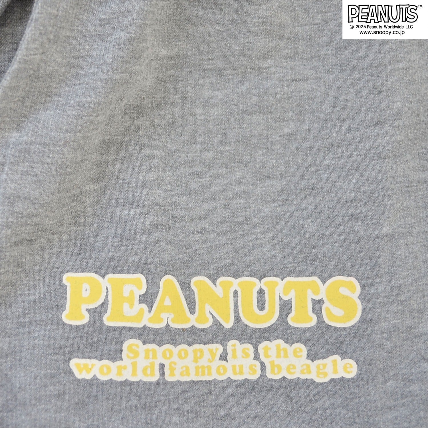 スヌーピー ハーフパンツ プリント 大柄 ミニ裏毛 スウェット SNOOPY PEANUTS s1452-401sp