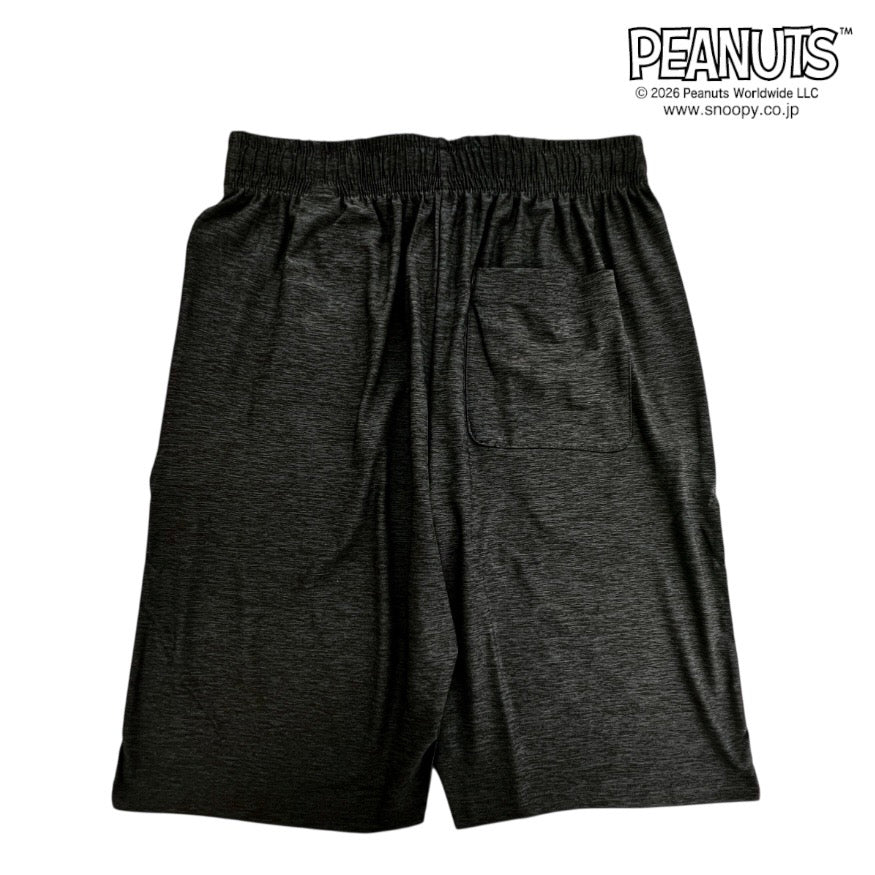 スヌーピー ハーフパンツ ギャング柄 カチオン ドライ 春 夏 SNOOPY PEANUTS s1462-155sp
