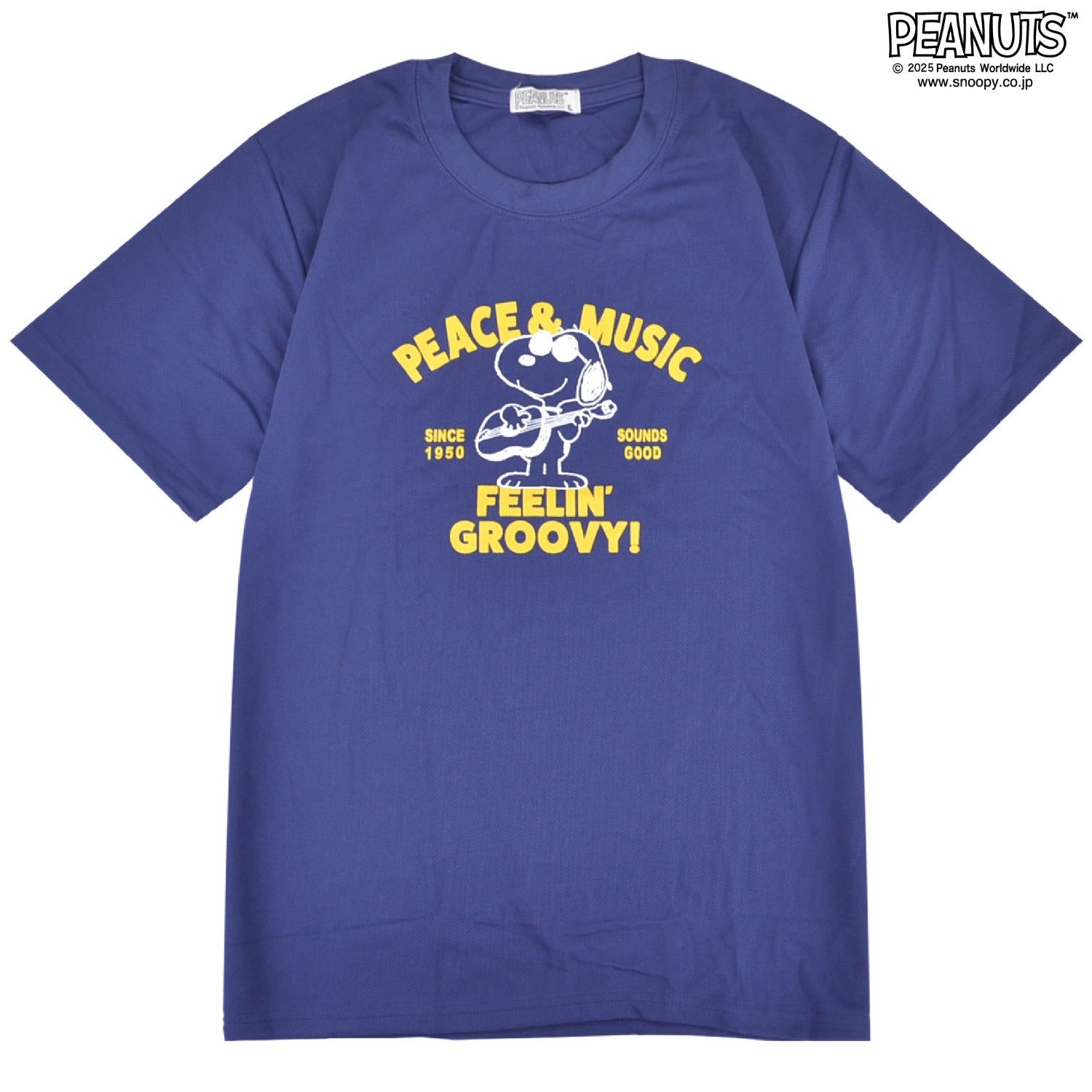 スヌーピー 半袖 Tシャツ ハーフ パンツ セットアップ 上下セット 巾着 フライングエース ギター ハニカム ドライ SNOOPY PEANUTS s1652-123sp