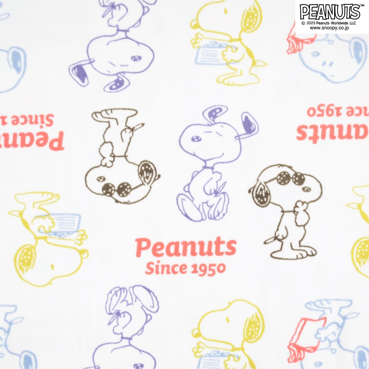 スヌーピー ジョークール スーパービッグ Tシャツ ワンピース 半袖 総柄 パイル SNOOPY PEANUTS s1752-283sp