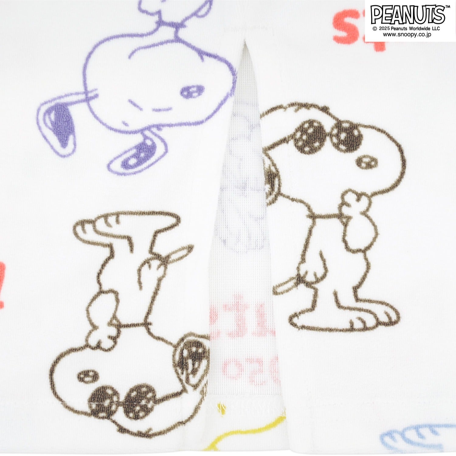 スヌーピー ジョークール スーパービッグ Tシャツ ワンピース 半袖 総柄 パイル SNOOPY PEANUTS s1752-283sp