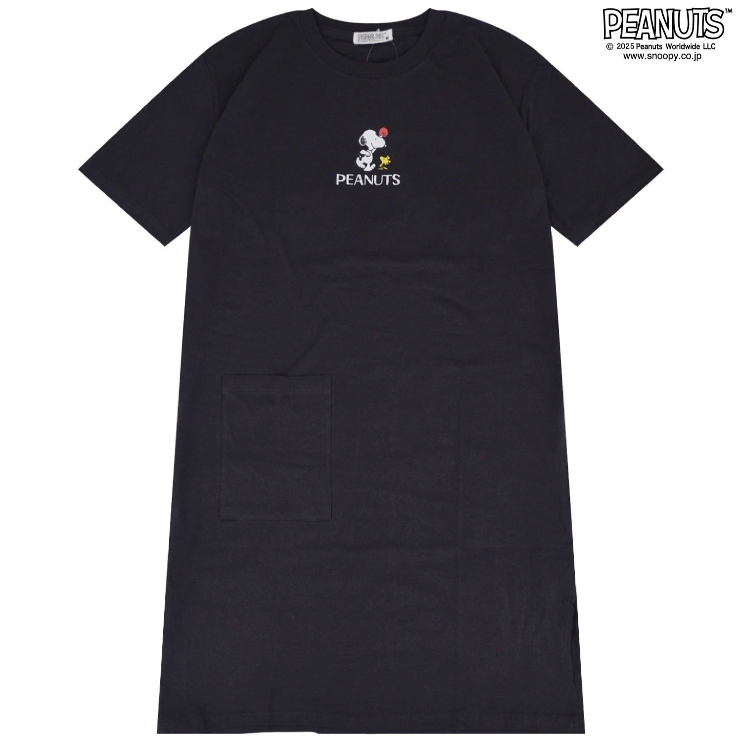 スヌーピー ウッドストック オラフ Tシャツ BIGトップス 半袖 レディース プリント チラシ柄 SNOOPY PEANUTS s1752-93sp