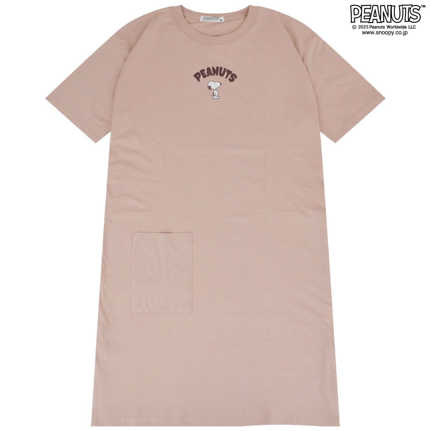 スヌーピー ウッドストック オラフ Tシャツ BIGトップス 半袖 レディース プリント チラシ柄 SNOOPY PEANUTS s1752-93sp