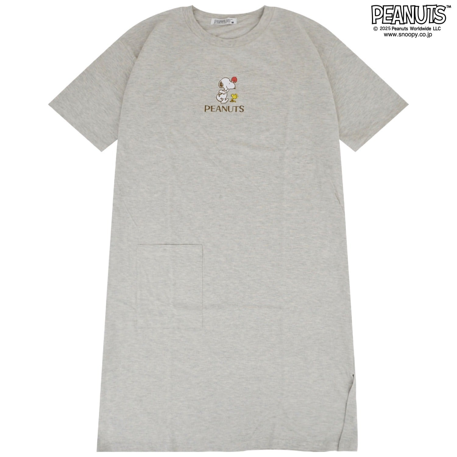 スヌーピー ウッドストック オラフ Tシャツ BIGトップス 半袖 レディース プリント チラシ柄 SNOOPY PEANUTS s1752-93sp
