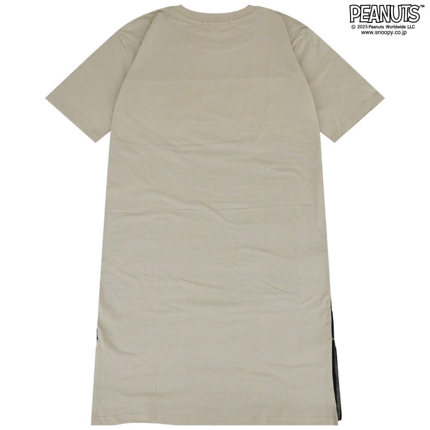 スヌーピー ウッドストック チャーリーブラウン Tシャツ BIGトップス 半袖 レディース 切替 プリント SNOOPY PEANUTS s1752-94sp
