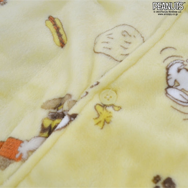 スヌーピー フリース 着る毛布 ブランケット ルームウェア 部屋着 パジャマ SNOOPY PEANUTS s1824-587