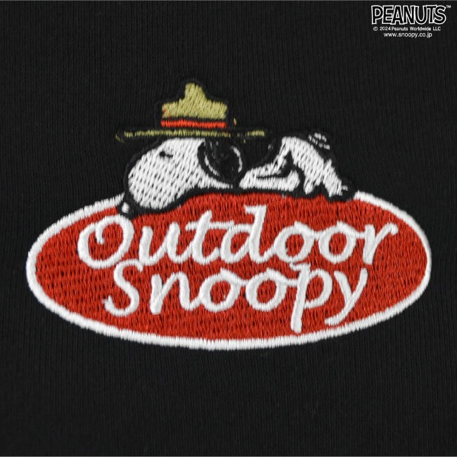 スヌーピー 長袖 アウター 裏ボア パーカー 刺繍 プリント SNOOPY PEANUTS s1834-682