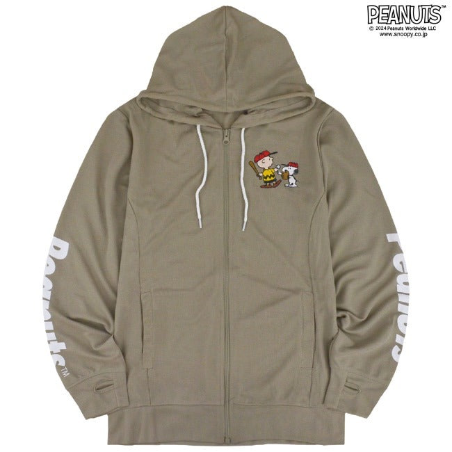 スヌーピー ピーナッツ アウター ZIP パーカー 長袖 速乾 ハニカム メッシュ 日焼け対策 プリント夏 SNOOPY PEANUTS s1842-89sp