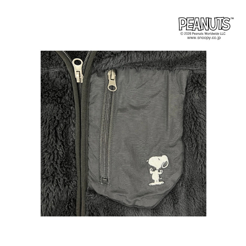 スヌーピー 3way マウンテンパーカー ジャケット アウター ボアフリース ベスト 冬 SNOOPY PEANUTS s1854-136sp
