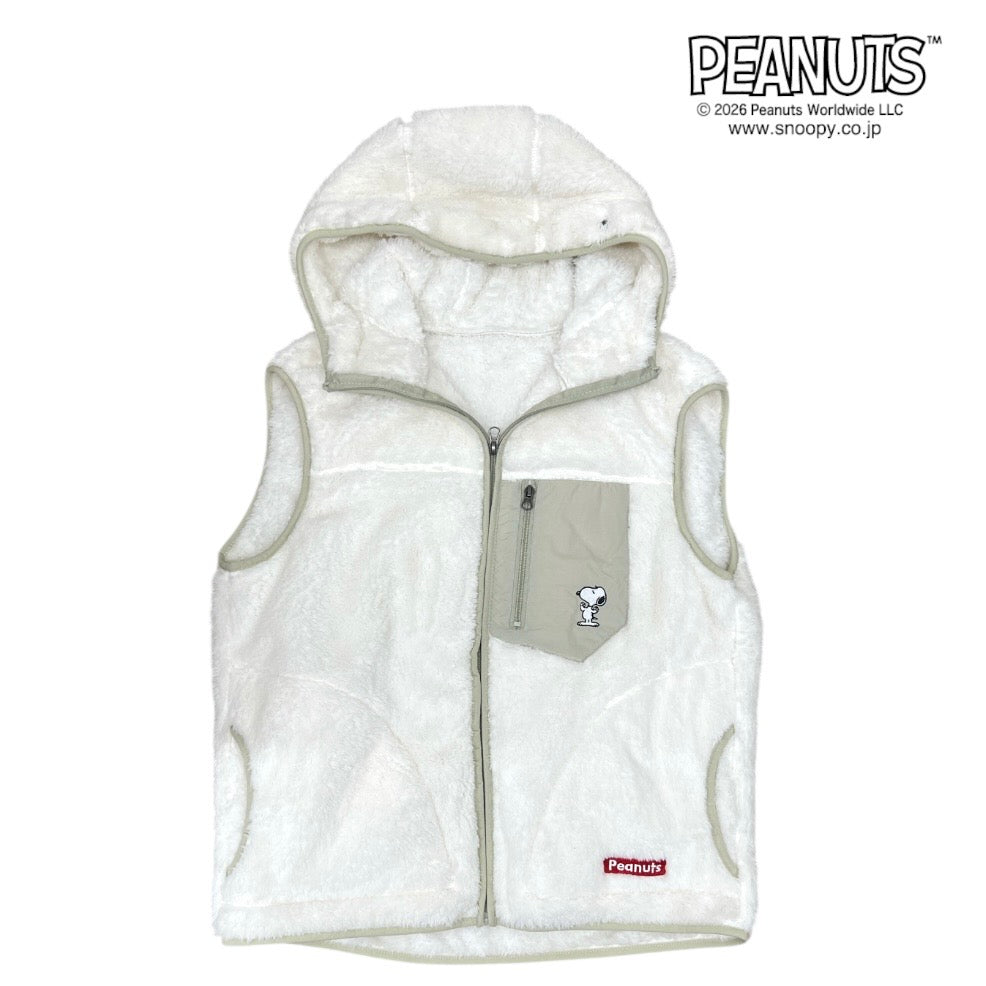 スヌーピー 3way マウンテンパーカー ジャケット アウター ボアフリース ベスト 冬 SNOOPY PEANUTS s1854-136sp
