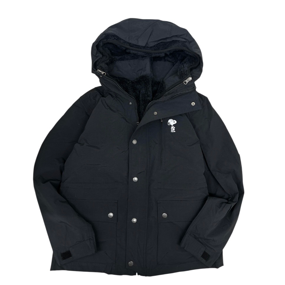 スヌーピー 3way マウンテンパーカー ジャケット アウター ボアフリース ベスト 冬 SNOOPY PEANUTS s1854-136sp