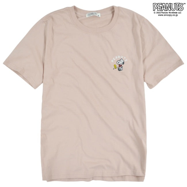 スヌーピー Tシャツ 半袖 レディース 刺繍 ハワイアン SNOOPY PEANUTS s2122-65
