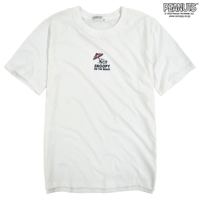 スヌーピー Tシャツ 半袖 レディース 刺繍 ハワイアン SNOOPY PEANUTS s2122-65