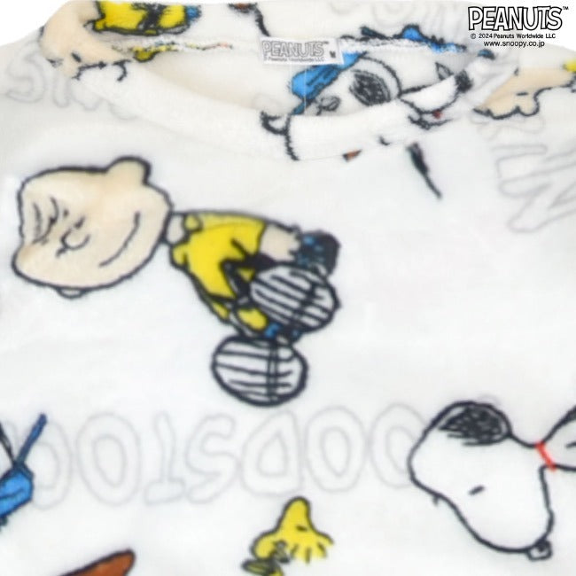 スヌーピー トップス BIG Tシャツ 長袖 ロンT 刺繍 バック プリント PEANUTS SNOOPY s1743-23sp