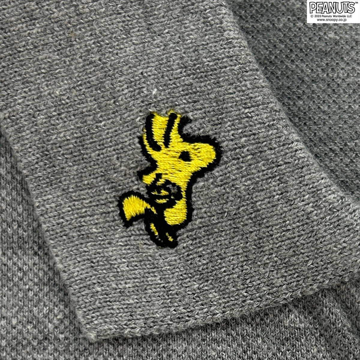 スヌーピー ワンピース 鹿の子 ポロシャツ 膝 チュニック 春夏秋 PEANUTS SNOOPY s2752-290sp