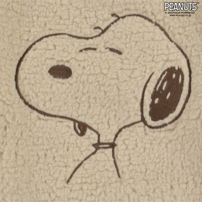 スヌーピー キッズ 刺繍 BIG シルエット トレーナー ボア フリース 長袖 SNOOPY PEANUTS 110 120 130 140 s6324-519