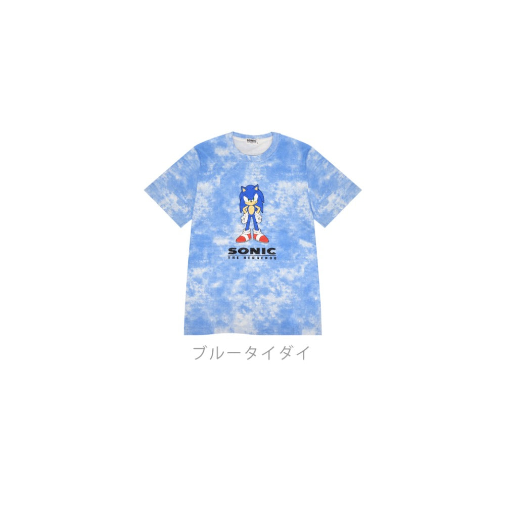ソニック・ザ・ヘッジホッグ Tシャツ 半袖 セガ ゲーム ソニック カットソー タイダイ柄 sc1152-02