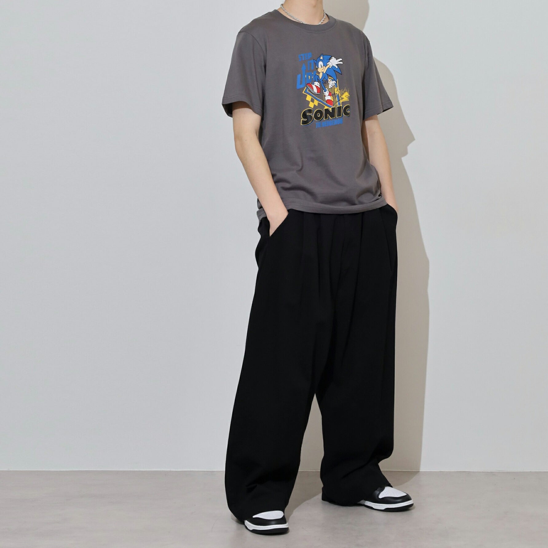 ソニック・ザ・ヘッジホッグ Tシャツ 半袖 セガ ゲーム ソニック カットソー SONIC sc1152-194