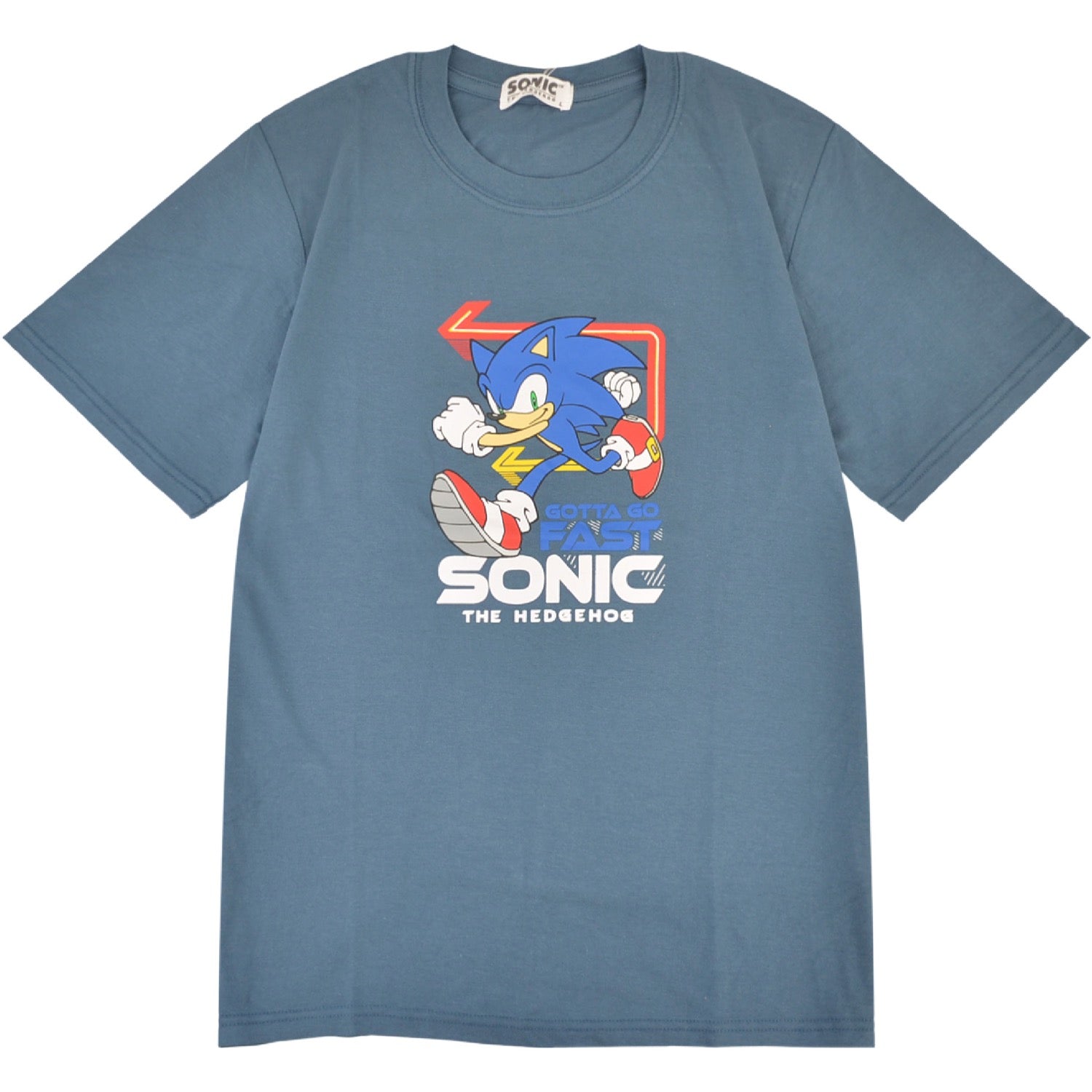 ソニック・ザ・ヘッジホッグ Tシャツ 半袖 セガ ゲーム ソニック カットソー SONIC sc1152-194
