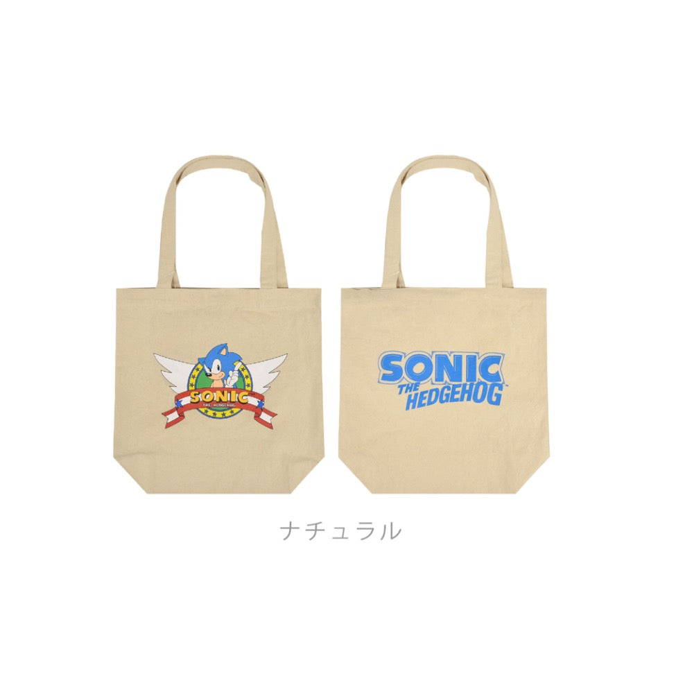 ソニック・ザ・ヘッジホッグ トート バッグ セガ ゲーム ソニック プリント sc41-017
