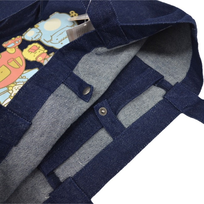 トートバッグ カバン エコバック キャラクター プリント tote-character