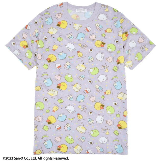 すみっコぐらし プリント シャツ 半袖 Tシャツ サンエックス San-x sg1132-91
