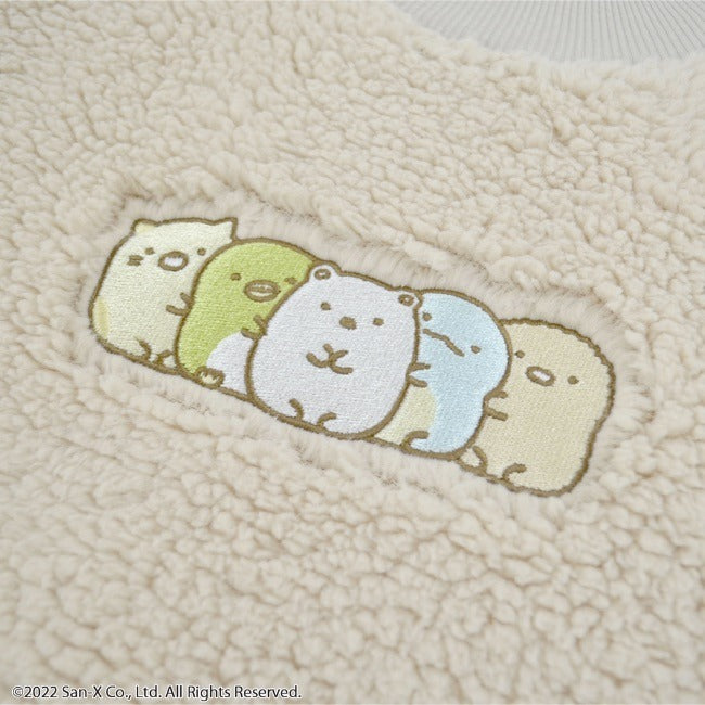 すみっコぐらし 刺繍 ボア フリース トレーナー サンエックス 長袖 San-X M L sg1324-617
