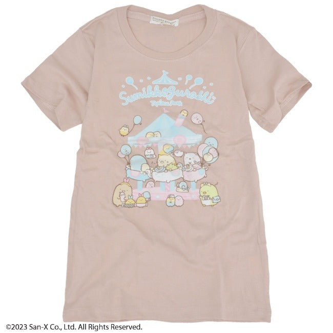 すみっコぐらし プリント 半袖 Tシャツ 子供 子供服 春夏秋 San-x sg7132-62