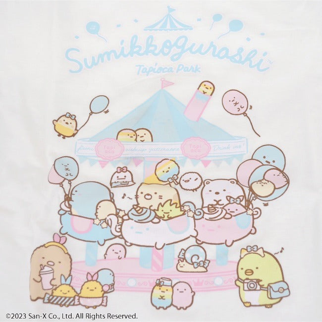 すみっコぐらし プリント 半袖 Tシャツ 子供 子供服 春夏秋 San-x sg7132-62