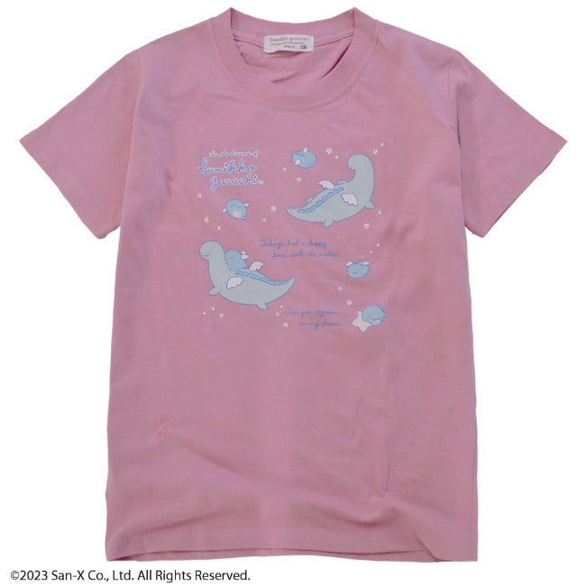 すみっコぐらし サンエックス 子供 キッズ Tシャツ 半袖 トップス とかげ プリント San-X sg7132-75