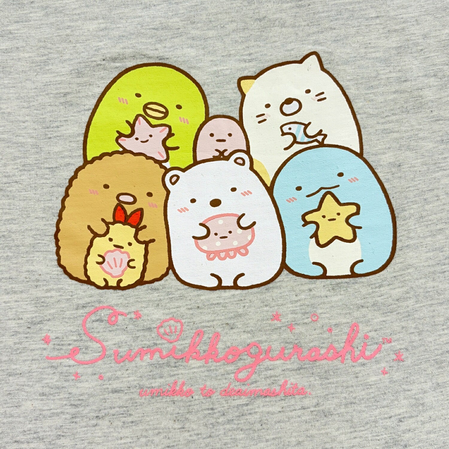 すみっコぐらし キッズ 天竺 半袖 Tシャツ トップス 春 夏 sg7162-34