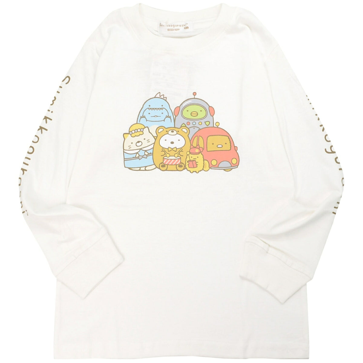 すみっコぐらし 長袖 Tシャツ ロンT キッズ 子供服 こども キッズウェア 親子柄 映画 キャラクター sg7233-424