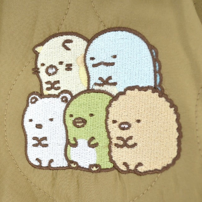 すみっコぐらし サンエックス 子供 キッズ アウター 長袖 キルト 刺繍 冬 防寒 San-X sg7824-618