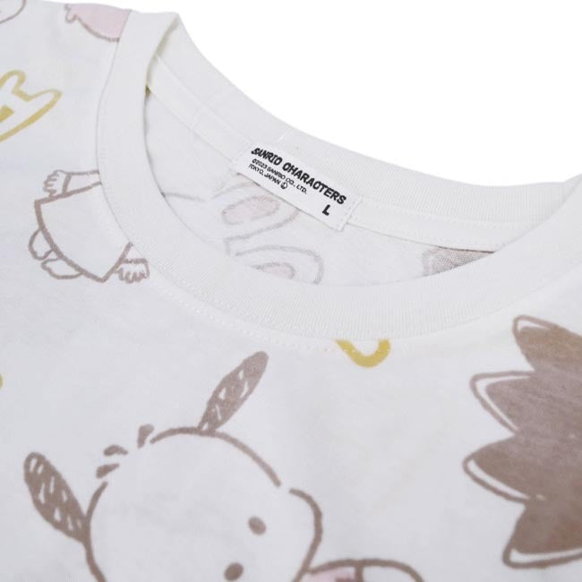 サンリオキャラクターズ 総柄 Tシャツ ワンピース sm1132-25
