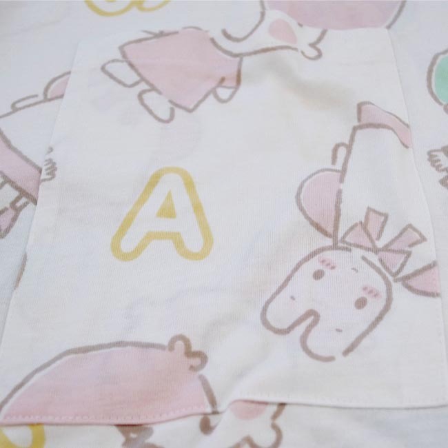 サンリオキャラクターズ 総柄 Tシャツ ワンピース sm1132-25
