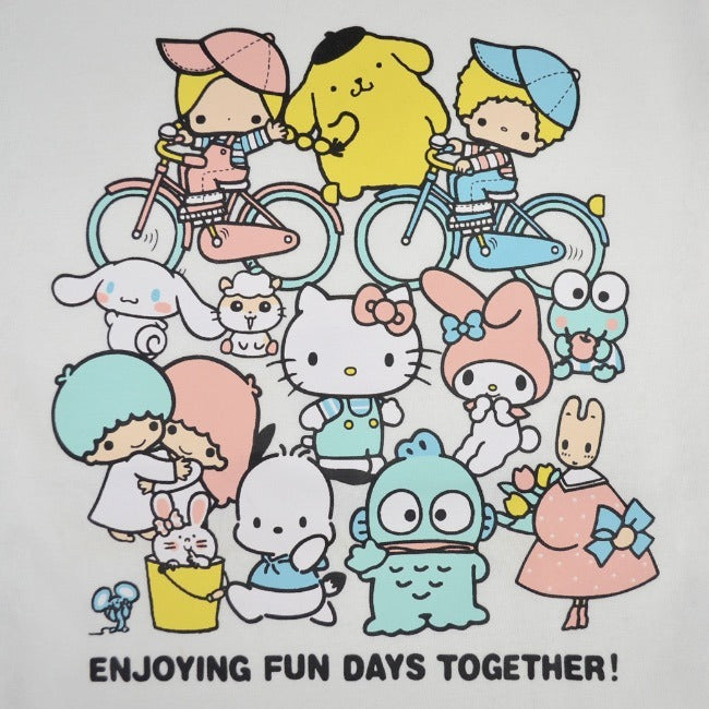 サンリオ キャラクターズ Tシャツ 長袖 ロンT プリント メンズ レディース sm1243-36