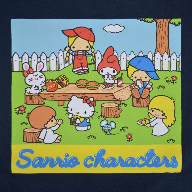 サンリオ キャラクターズ Tシャツ 長袖 ロンT プリント メンズ レディース sm1243-36