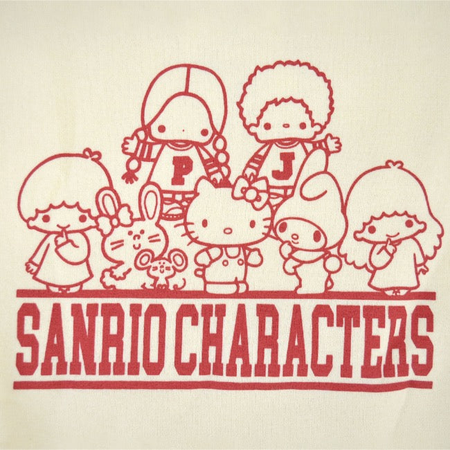 サンリオ キャラクターズ 裏起毛 スウェット トレーナー ビッグ オーバーサイズ プリント メンズ レディース sm1344-157