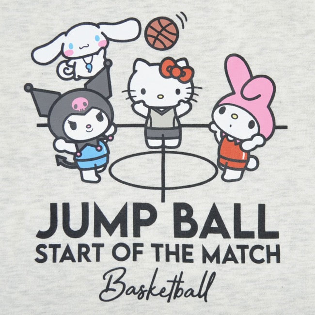 サンリオ キャラクターズ トレーナー スウェット 裏起毛 プリント 刺繍 メンズ レディース sm1344-69