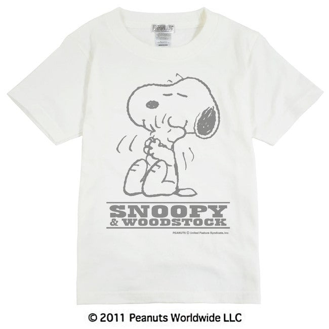 スヌーピー 定番 ピーナッツ ウッドストック 仲良し 半袖 Tシャツ キッズ 子供服 男の子 女の子 110 130 150 sn6-009