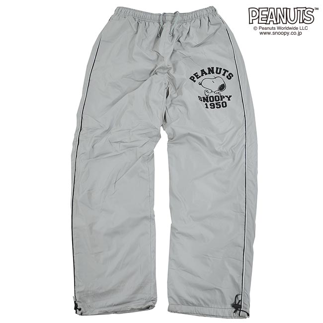 スヌーピー 裏 フリース パンツ メンズ レディース M L LL 防寒 sp-161