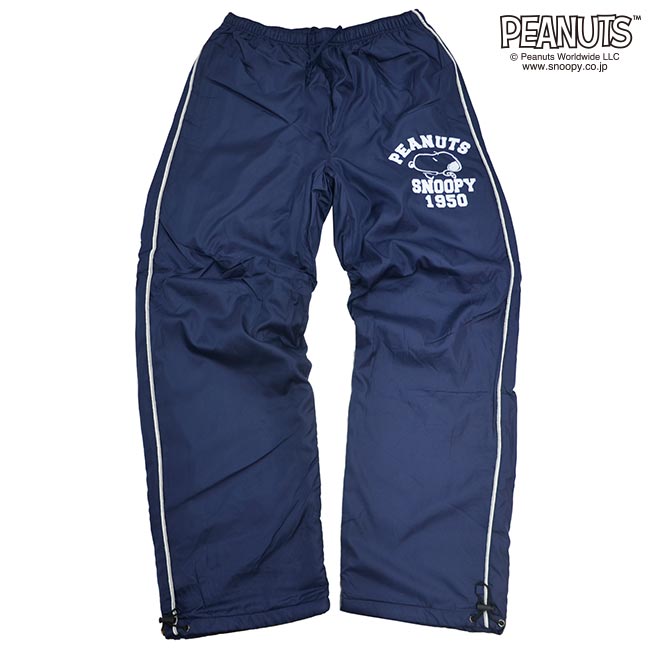 スヌーピー 裏 フリース パンツ メンズ レディース M L LL 防寒 sp-161