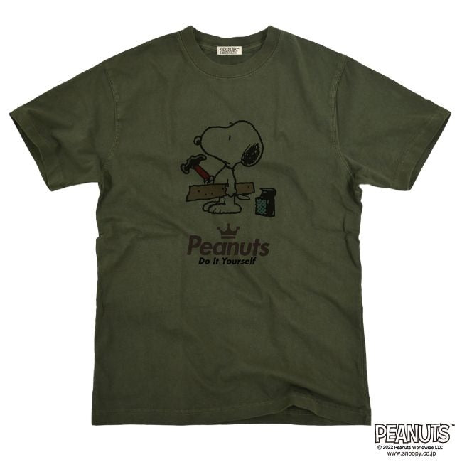 スヌーピー 半袖 Tシャツ 日曜大工 DIY 趣味 クラフト 工芸 教室 図工 メンズ レディース SNOOPY BIG 大きい サイズ S M L LL 3L 4L spc-diy1