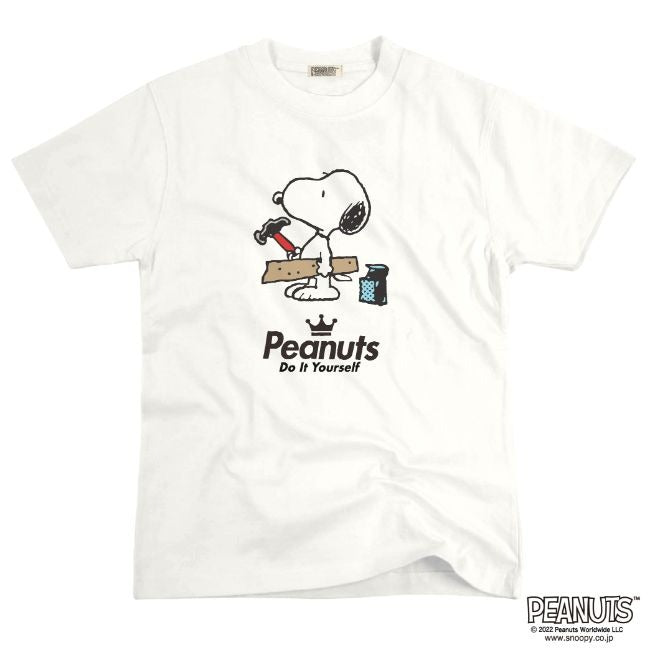 スヌーピー 半袖 Tシャツ 日曜大工 DIY 趣味 クラフト 工芸 教室 図工 メンズ レディース SNOOPY BIG 大きい サイズ S M L LL 3L 4L spc-diy1